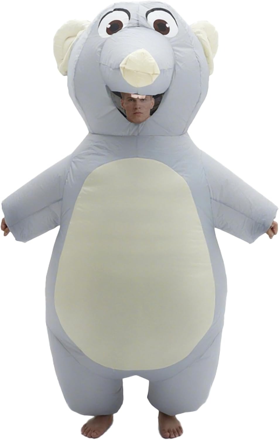 Costumes - زي فأر قابل للنفخ للبالغين، زي