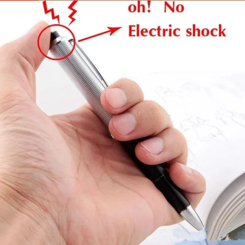 قلم كهربائي مبتكر للإبهار، قطع - مراجعة Shock Pen Prank Toy وسعره