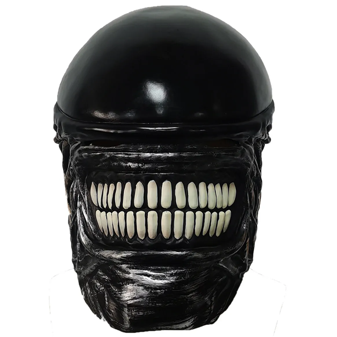 أقنعة مرعبة على شكل كائن فضائي - مراجعة Latex Alien Mask Realistic وسعره